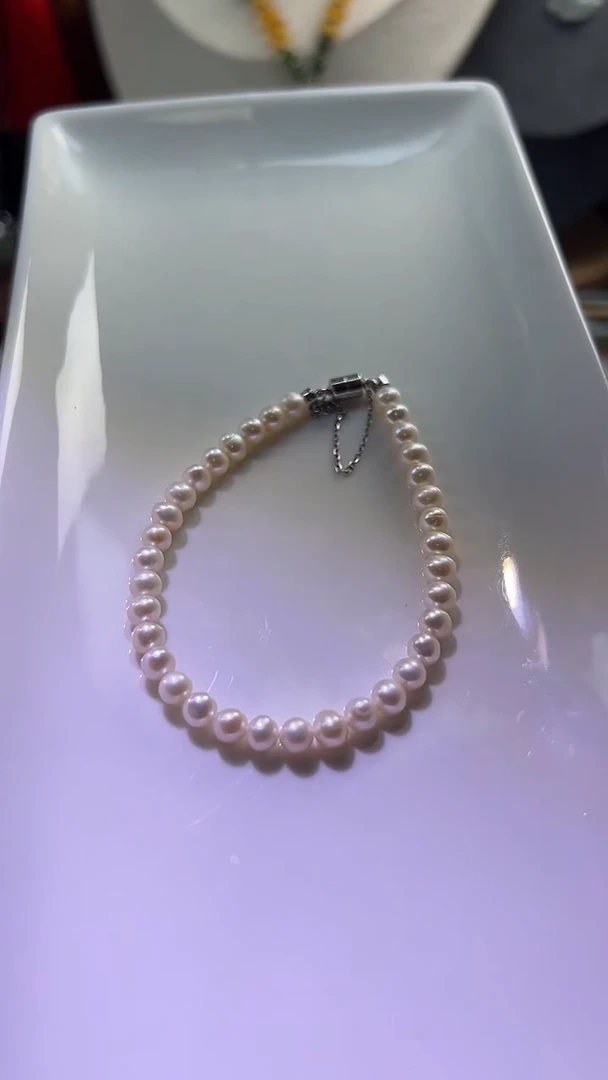 【闪购商品】淡水珍珠手链未镶嵌珍珠手链