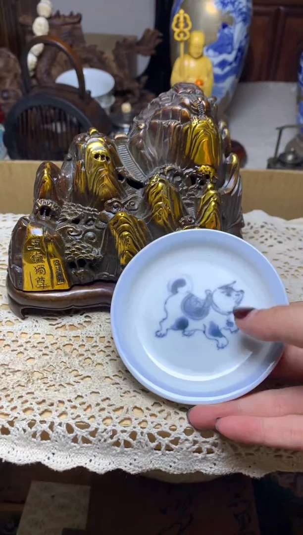 紫砂盖碗瓷器默认微瑕瓷器