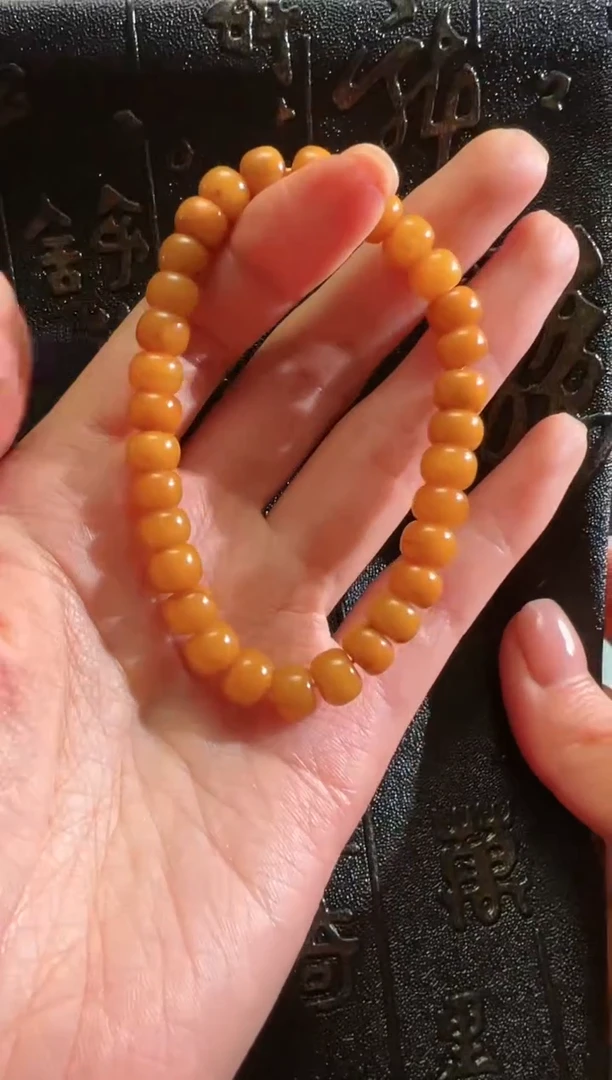 【闪购商品】蜜蜡手串未镶嵌蜜蜡手串