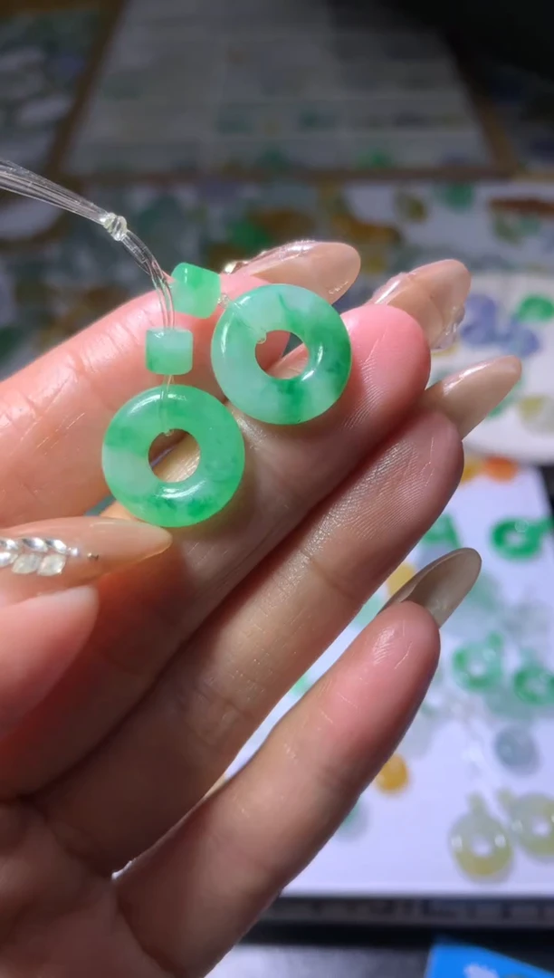 未镶嵌定制翡翠心***心MXX059295