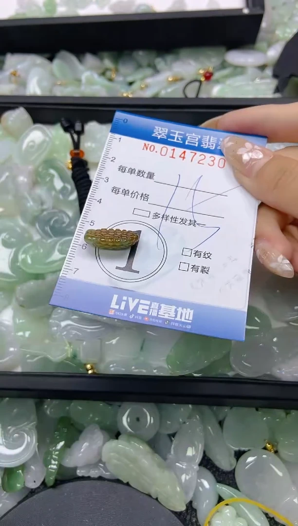 翡翠未镶嵌颈饰闪购0147230