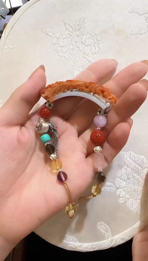 颈饰未镶嵌翡翠国风