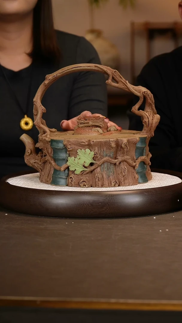 【朱小华】盘龙提梁+齐良末画+徐小阳画+黄努卫画+张敬爰画