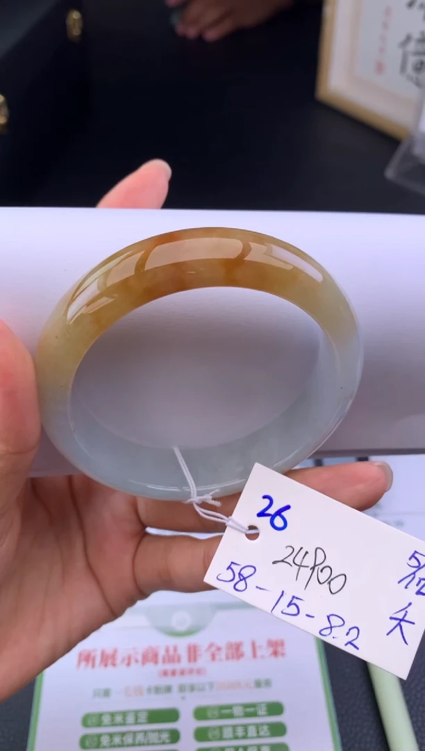 未镶嵌手镯翡翠假一赔三   手镯