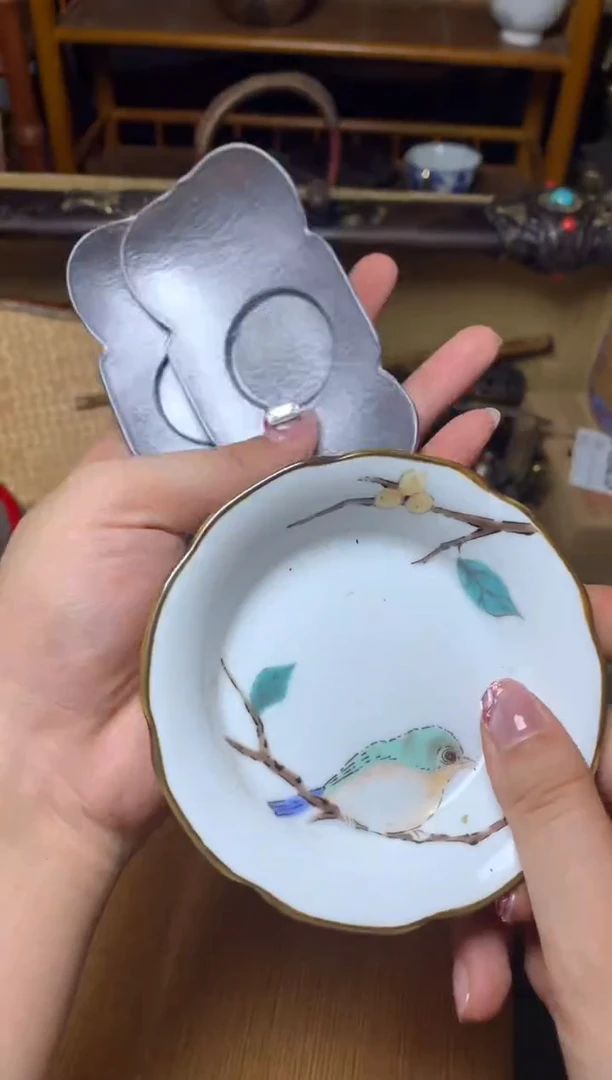 紫砂盖碗瓷器默认微瑕瓷器