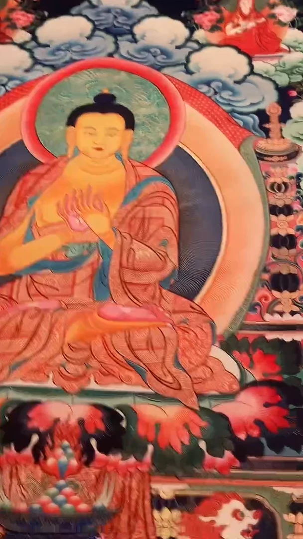 装裱画精美唐卡tk16047