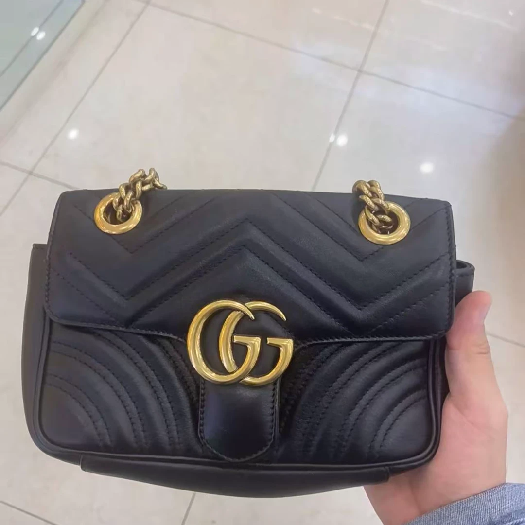 95新 GUCCI/古驰 安洁利严选链条包/ZH1031181