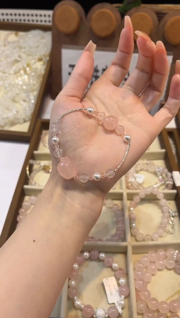 未镶嵌手串水晶