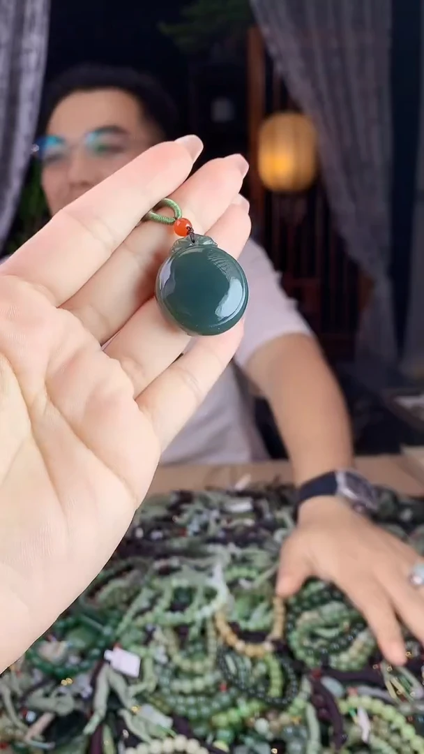 和田玉未镶嵌挂件多样性发货拍一发一