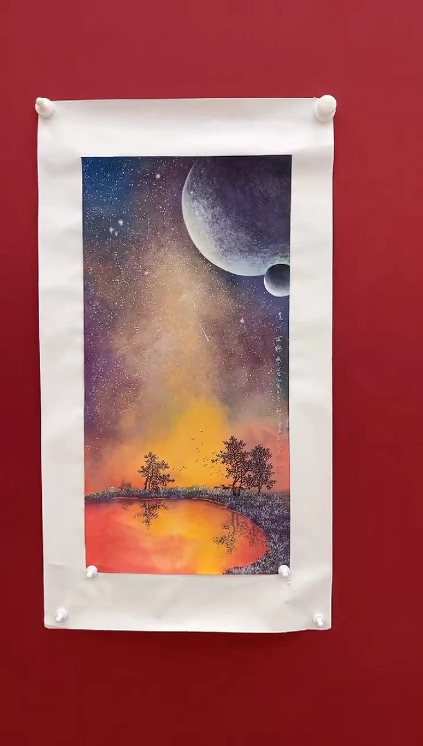 国画罗科通老师画作