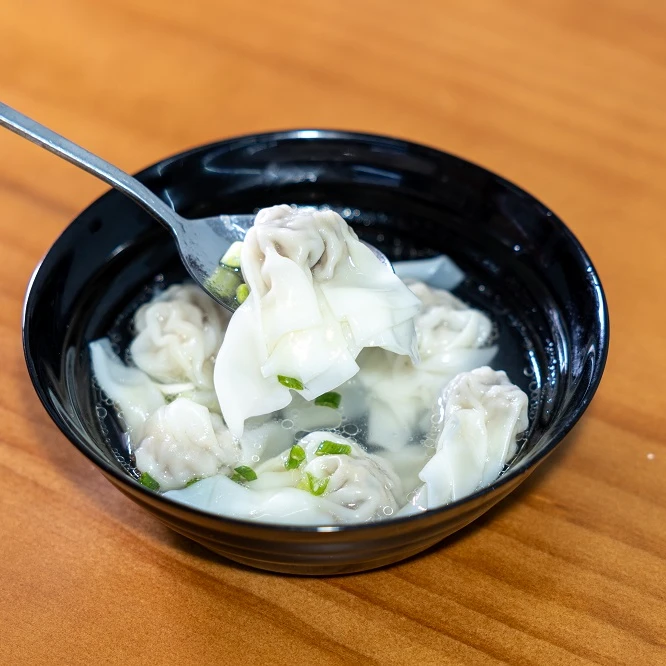 黑松露手剥河虾仁小馄饨