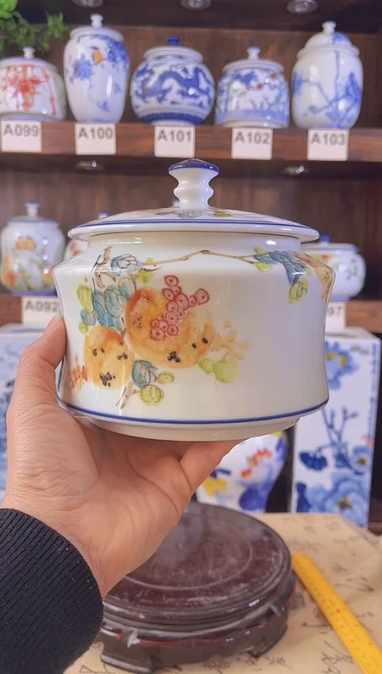 迎君陶瓷纯手工手绘    宠粉款10