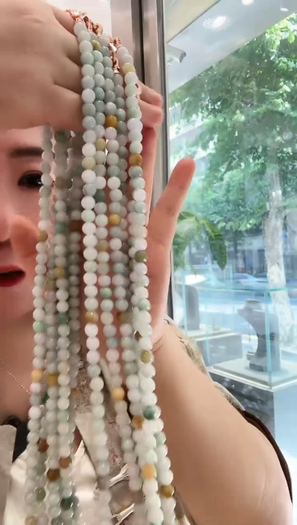 翡翠未镶嵌颈饰【80】（ 多样性发一）6+