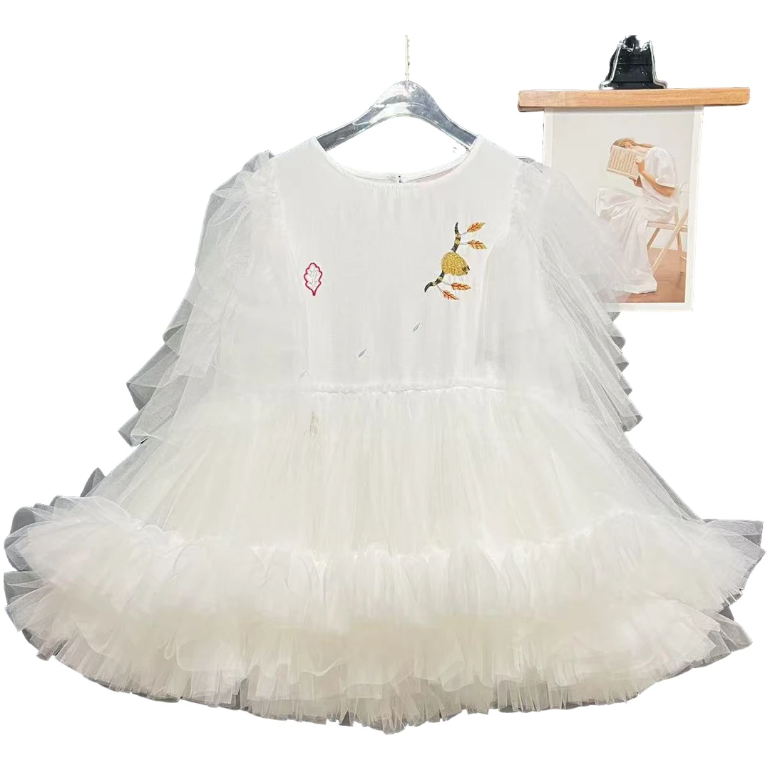 4987【珍珍优选】设计师新款拼接纱纱夏季无袖女装连衣裙