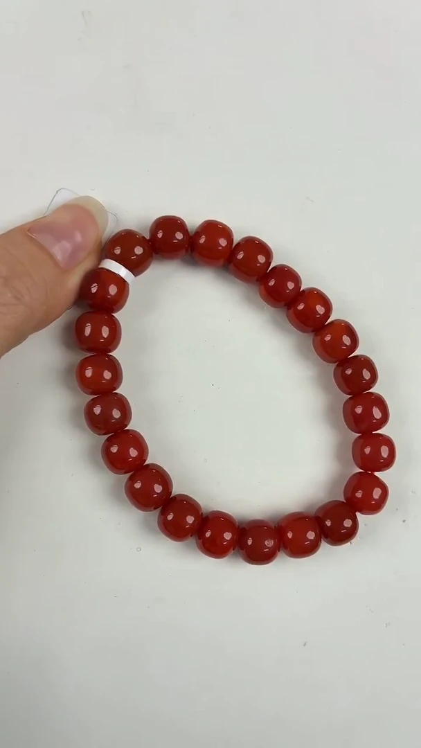 未镶嵌瓦西nx老型手串10+南红玛瑙（多样式发其一）