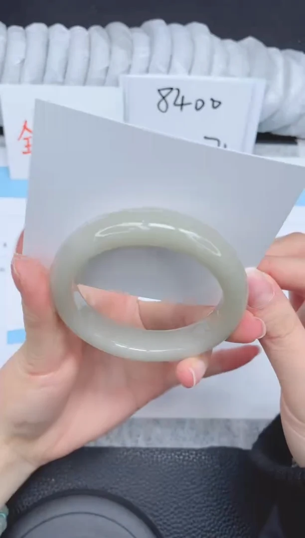 未镶嵌手镯石英质玉A80-56.6