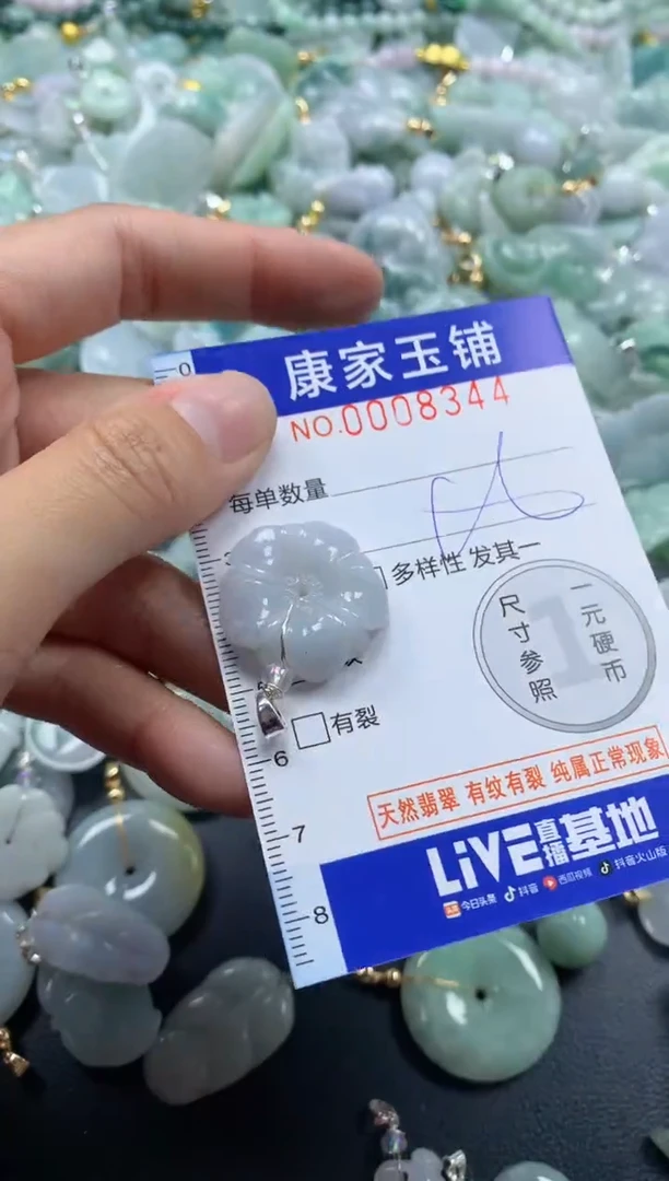 颈饰未镶嵌翡翠8344