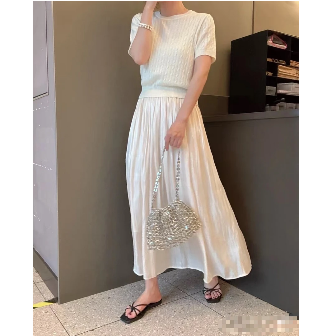 身若琉璃!M1350时尚气质琉璃半裙 裙长83款号GY26292