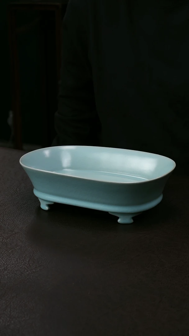 【闪购商品】其他汝官窑水仙盆5