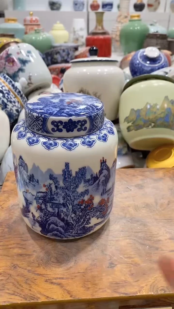 摆件茶叶罐密封罐储存罐