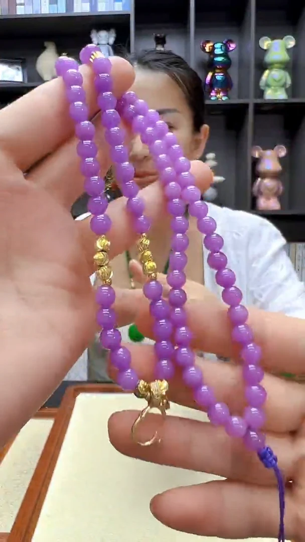 翡翠14K金镶嵌颈饰丹丹diy劲饰6mm万能链