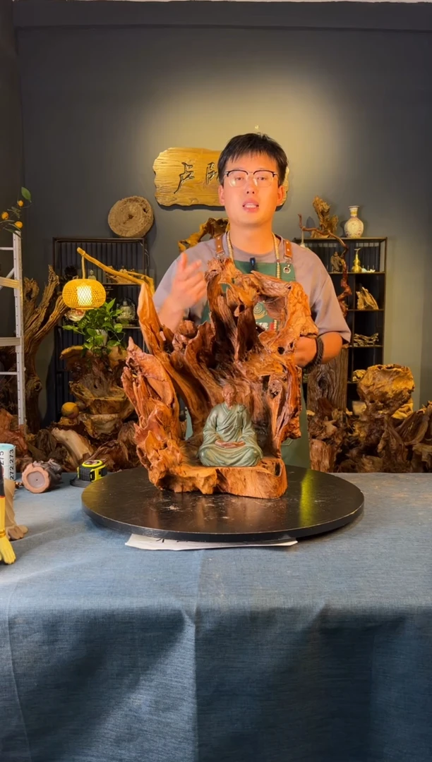 木卢师傅根艺作品（不包含人物摆件）