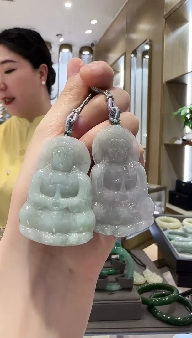 翡翠未镶嵌颈饰95  多样发一