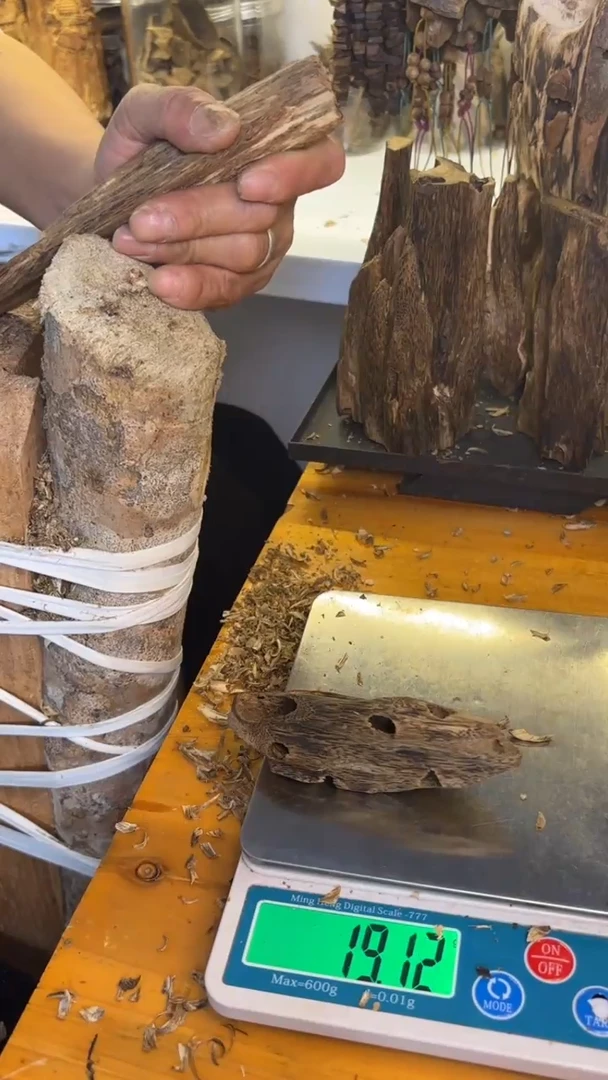 沉香沉香碎屑陆河品种19克