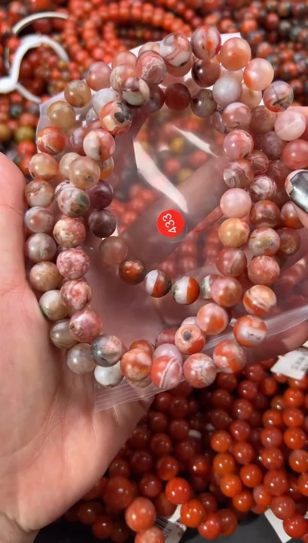 未镶嵌手串南红玛瑙10+