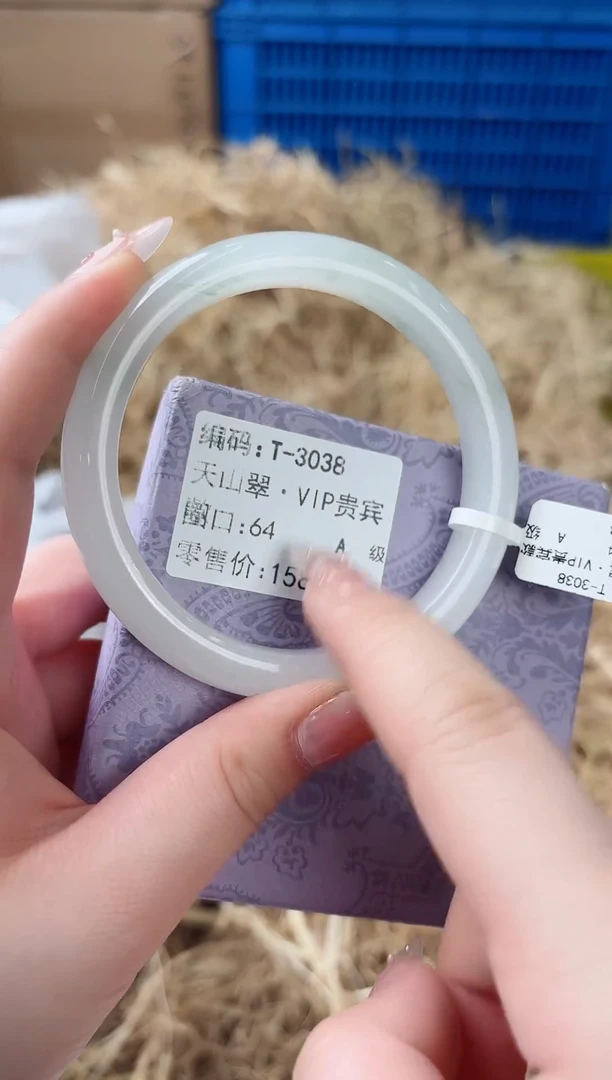 未镶嵌手镯石英质玉T-3038