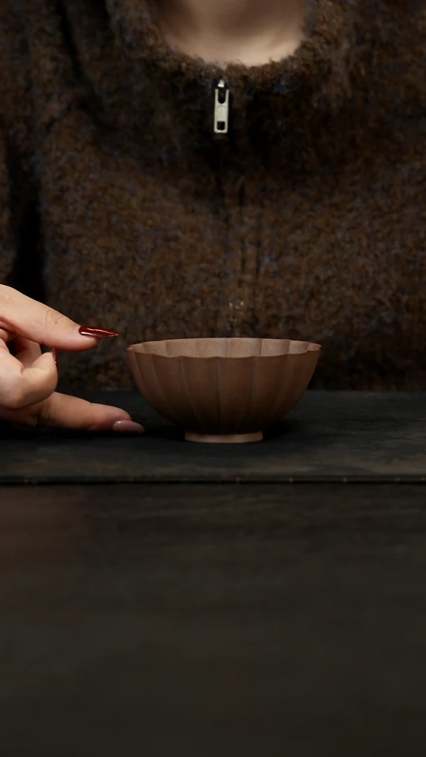 茶壶紫砂十六瓣杯玉成窑120cc