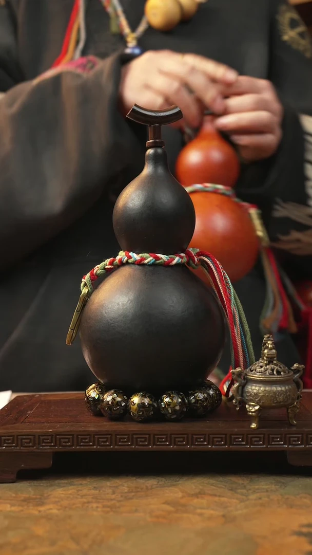 292大漆一物一拍记葫堂出品【不带手串】