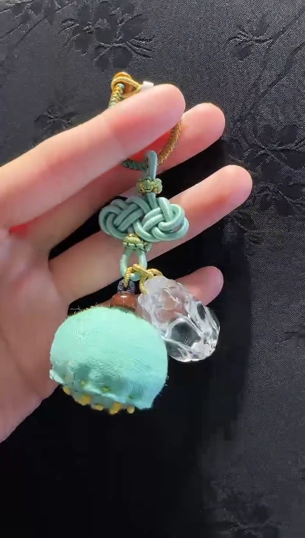 未镶嵌手串水晶财神