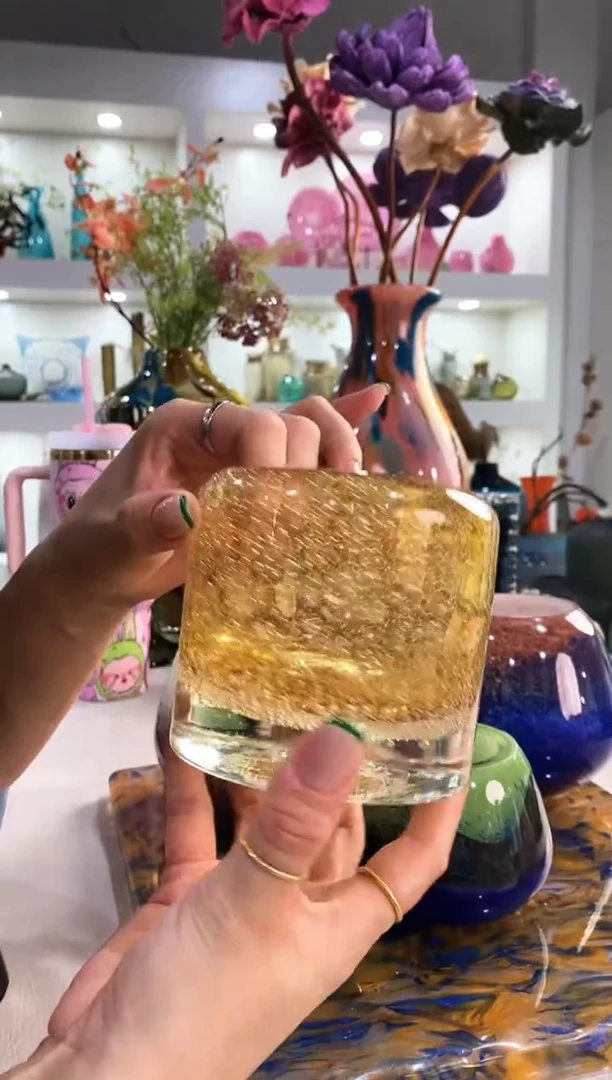 未*慕忆家手作琉璃花瓶瑕