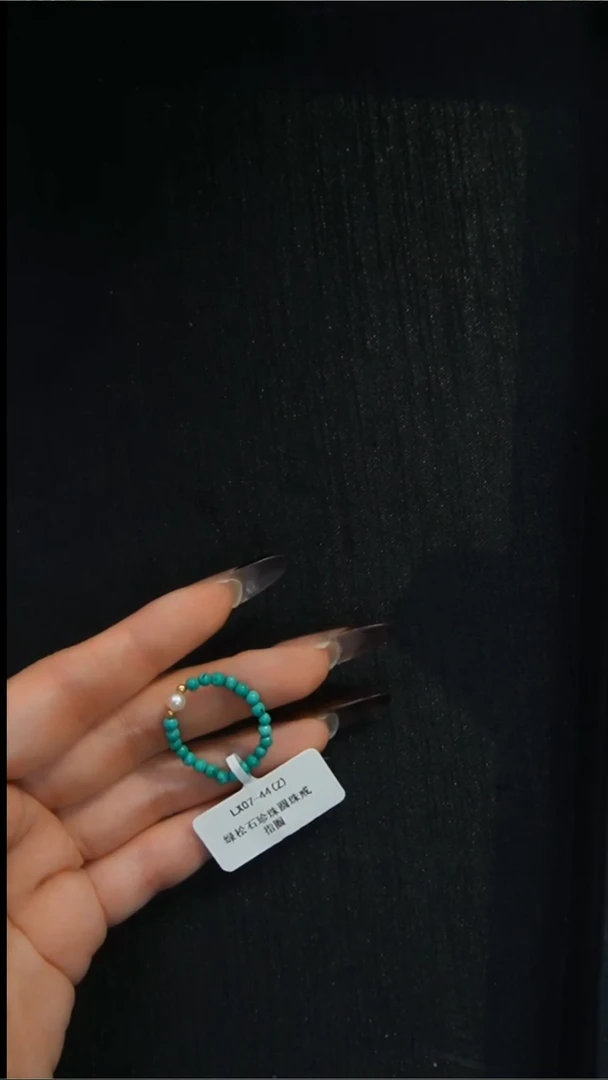 未镶嵌戒圈淡水珍珠发货一件