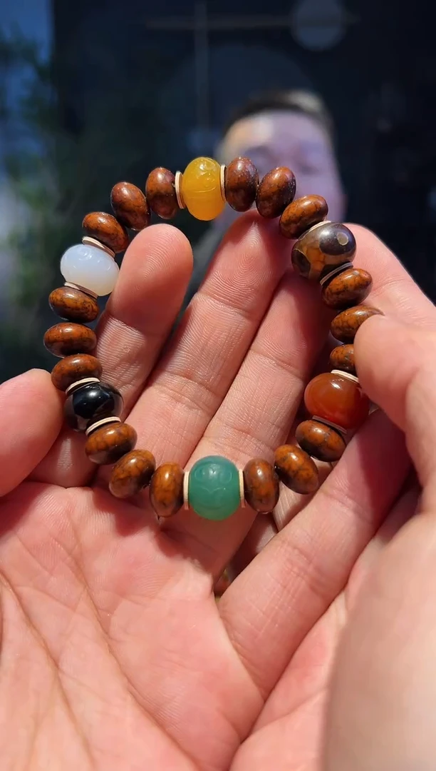 【闪购商品】菩提手串未镶嵌星月菩提多宝串