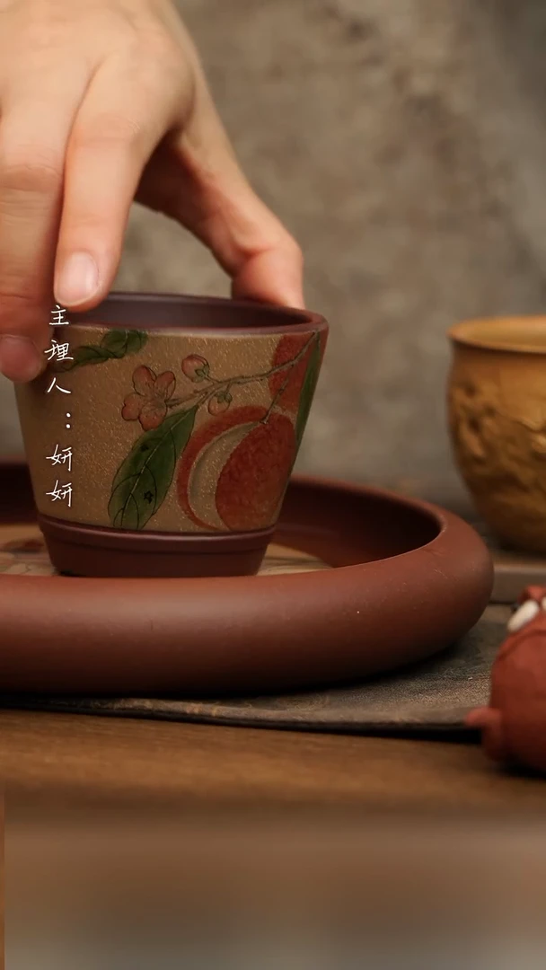 茶壶紫砂荔枝杯