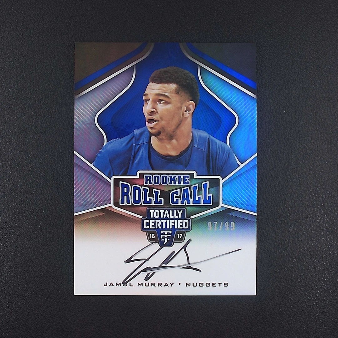 贾马尔穆雷 卫生巾 99编 帕尼尼NBA国宝手提签字球星卡