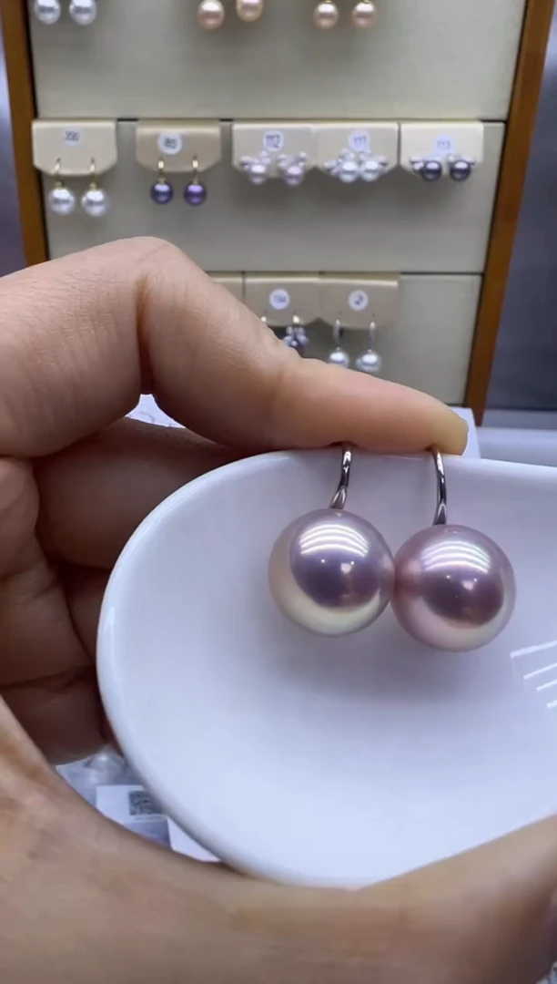 未镶嵌耳饰淡水珍珠0191