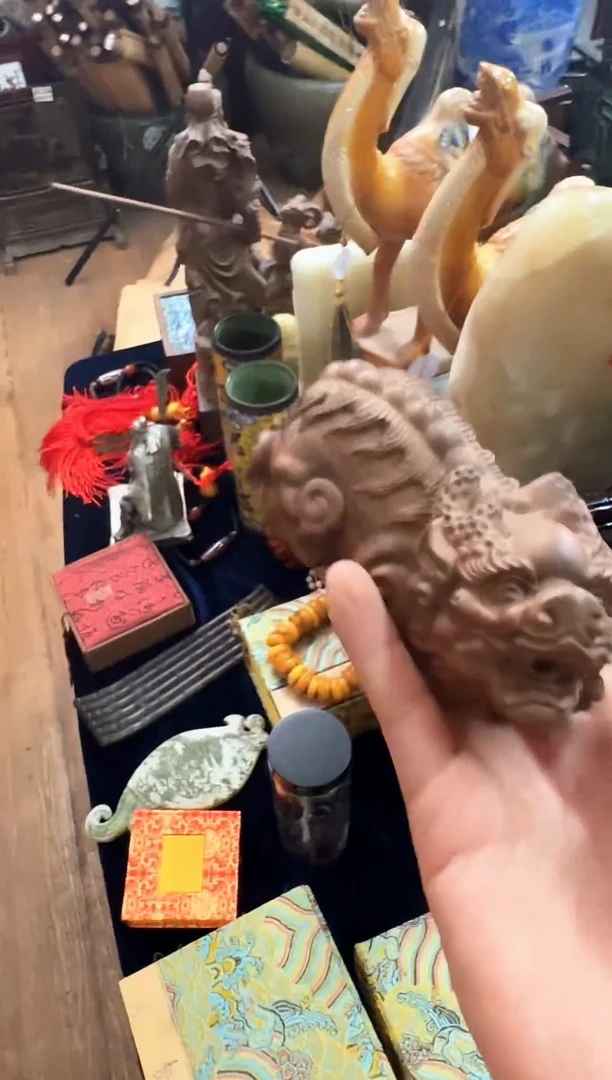 瓷片锦芸堂恭喜发财