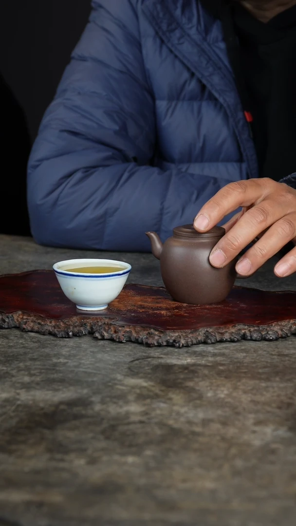 【闪购商品】紫砂茶壶老紫泥大彬式