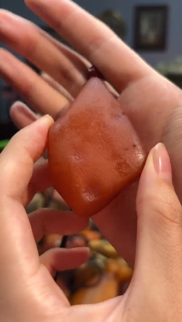 琥珀颈饰未镶嵌吊坠