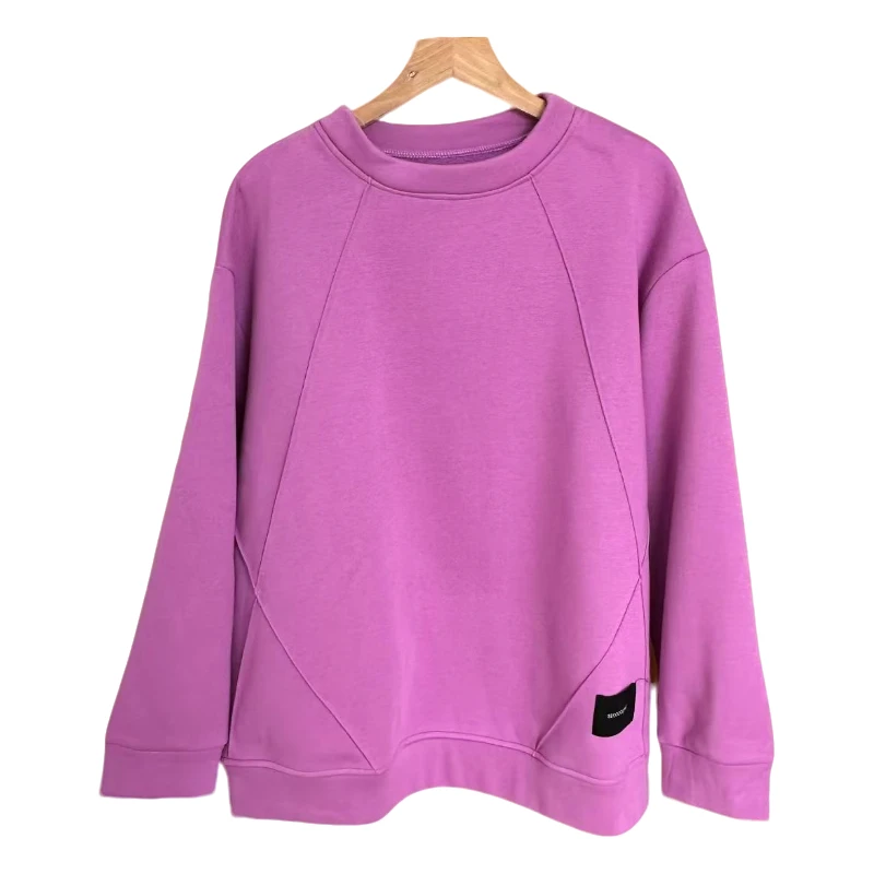 秋冬打底加绒卫衣休闲年轻时尚减龄春秋显瘦长袖百搭女士秋季