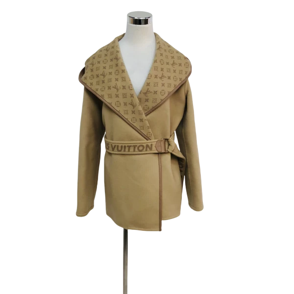 妃鱼/路易威登/绵羊毛/外套/95新/凡0624