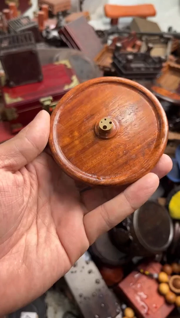 木花梨木插香盘..