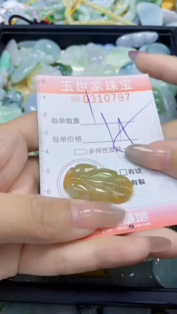 翡翠未镶嵌颈饰闪购0310797
