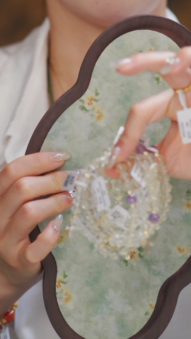 水晶手链未镶嵌1862EJC约7mm 多样性发一件