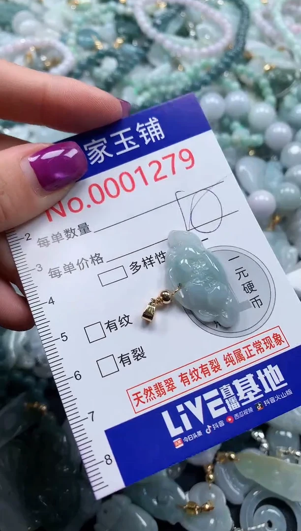 颈饰未镶嵌翡翠1279