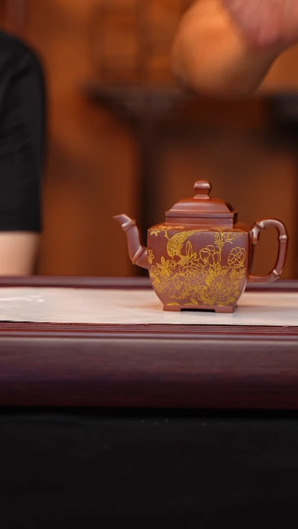 茶壶紫砂宜兴紫砂 正高工周新元老师 手工作品 220cc