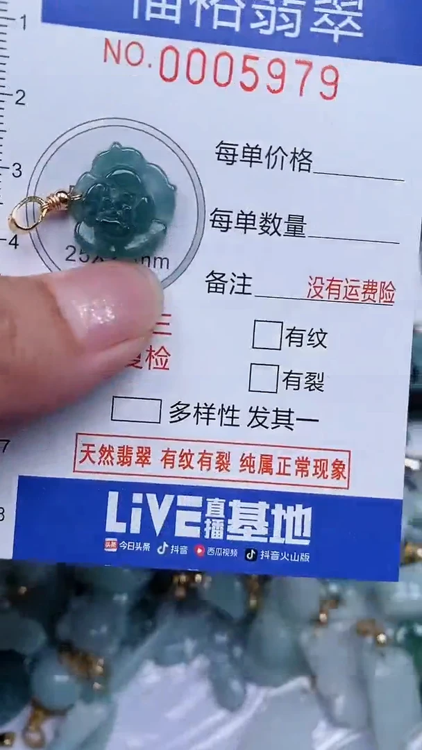 颈饰未镶嵌翡翠...0005979